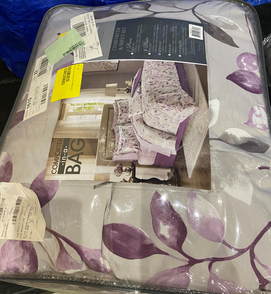 Home Essence Botanical Comforter Sets, With Shams Bed skirt Flat Sheet Fitted Sheet Standard Pillowcases Decorative Pillows