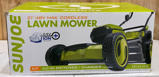 SunJoe 21" 48V Cordless Lawn Mower